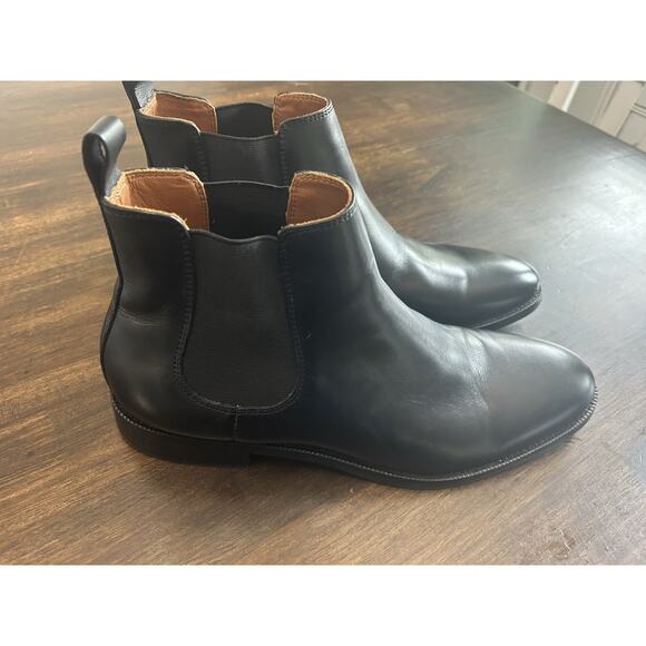Dunross & Sons Jayden Black Chelsea Boot US Mens Size 10.5 Perfect!! - Picture 2 of 7